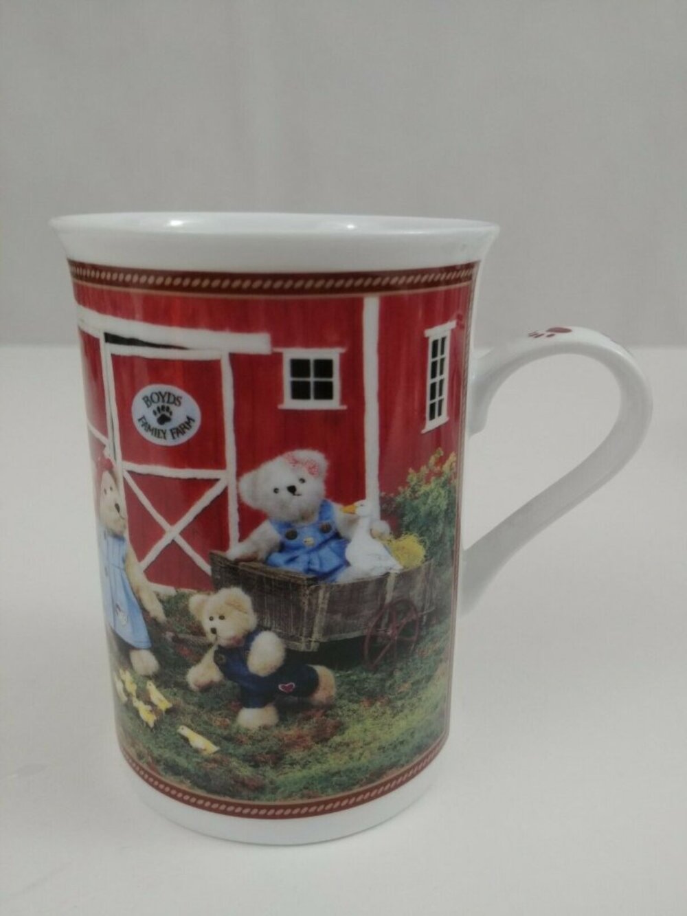 Boyds Bear Collector Mugs Family Farm Danbury Mint Coffee Cup